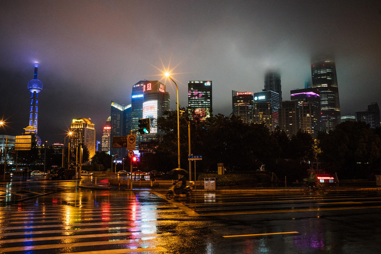 Rain in Beijing