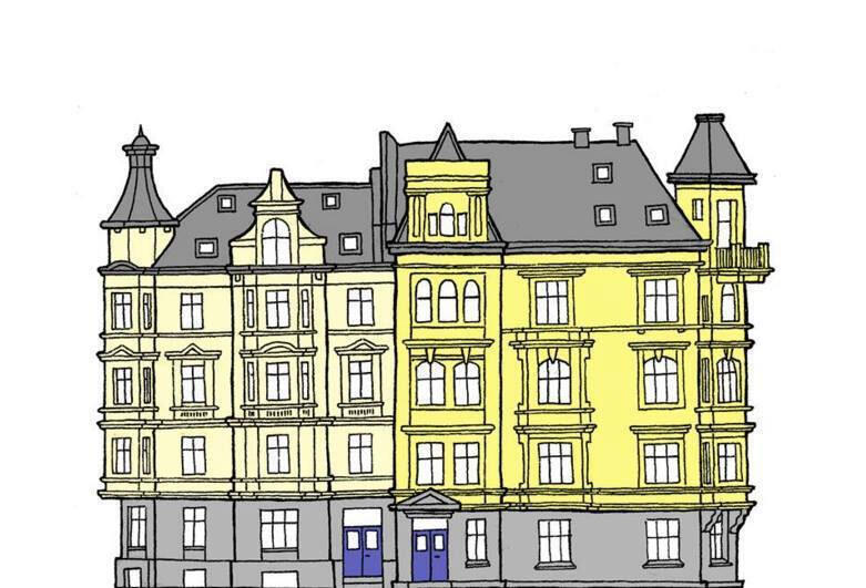 Illustrasjon av Sydnesplassen 12/13