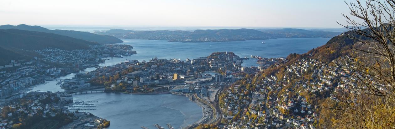 View from Mount Fløyen