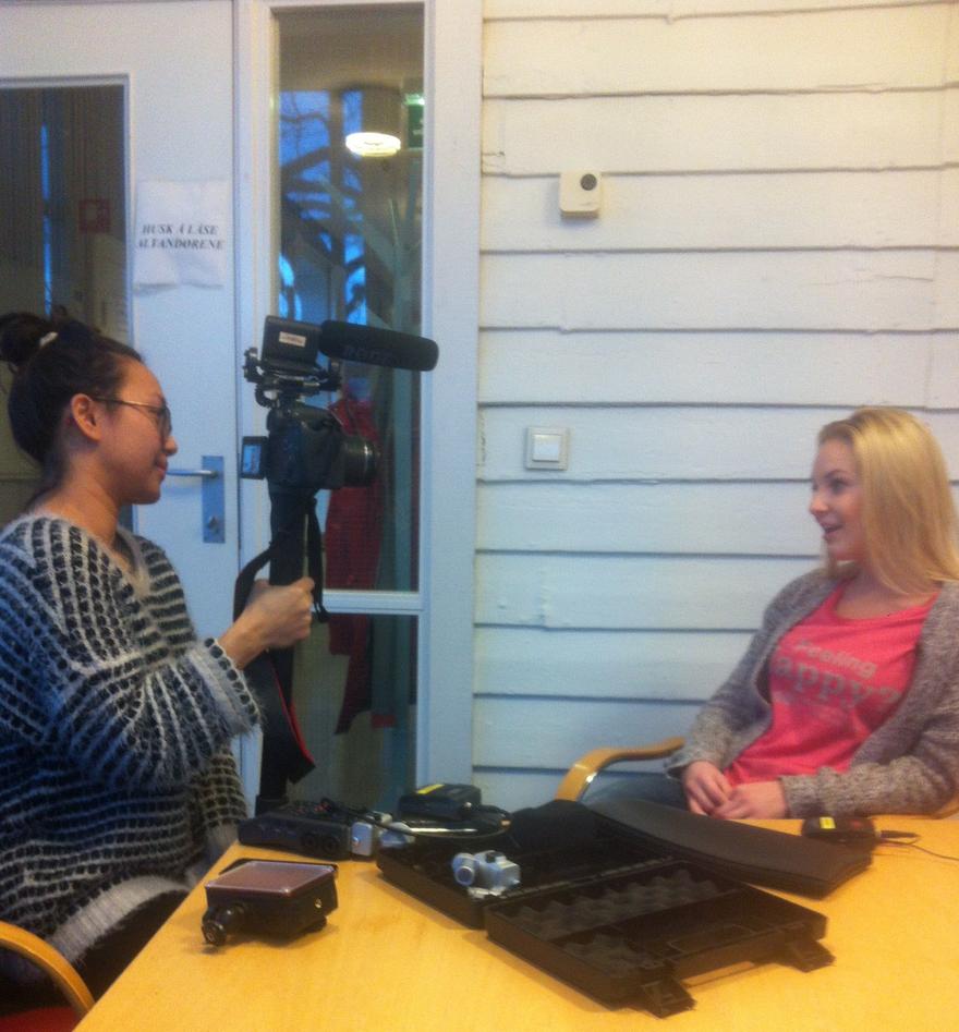 BSTV intervjuer TVEPS-deltaker BSTV intervjuer TVEPS-deltaker