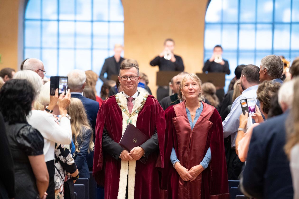 Bilde fra Doktorpromosjonen 300820