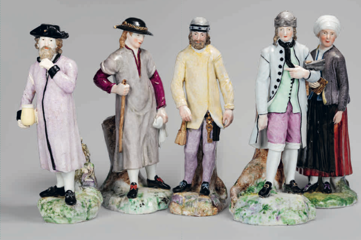 Bilde av porselensfigurer