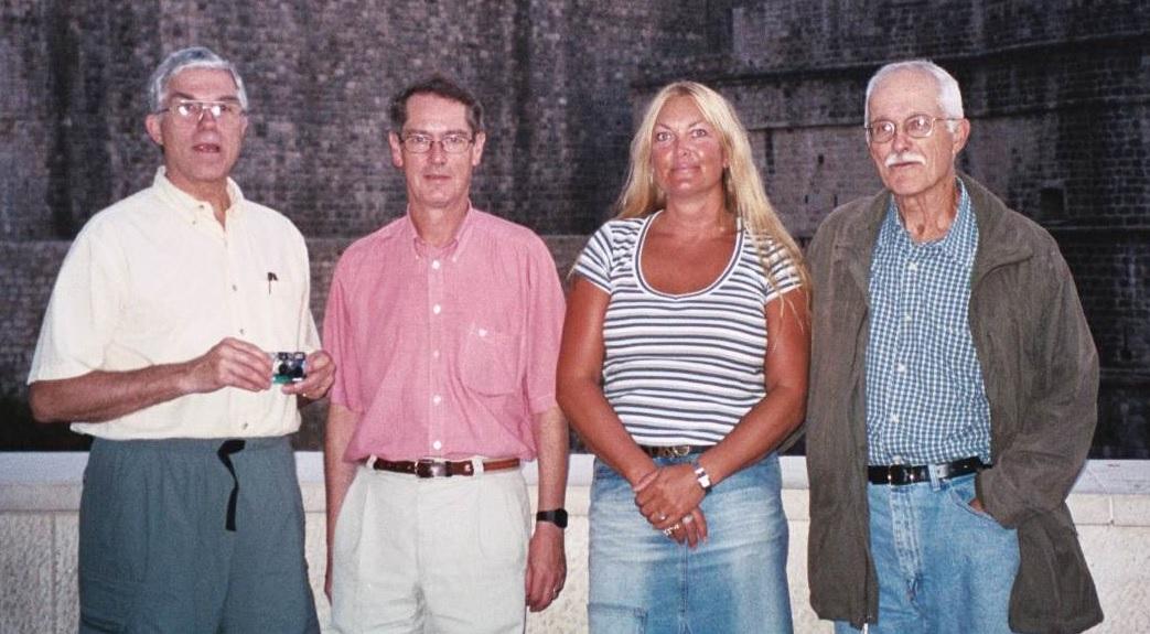 Fra venstre: Bruce Overmier, Robert Murison, Anne Marita Milde og Bill Paré. 