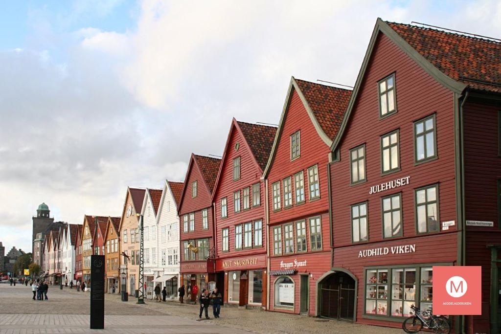 Bilde av Bryggen i Bergen.