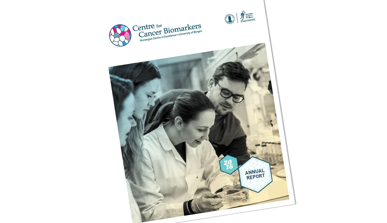 Coverbildet av CCBIOs årsrapport 2016.