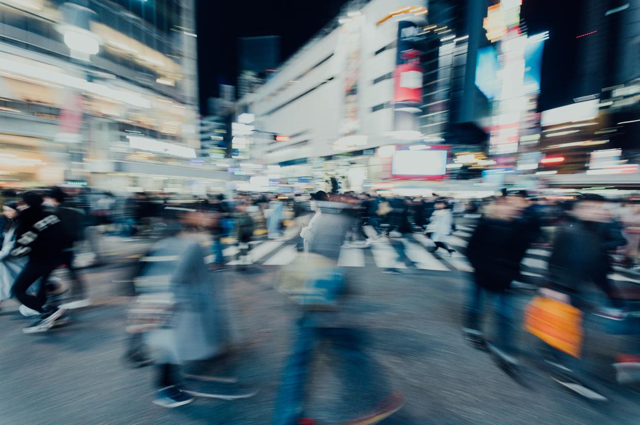 People on Shibuya Crossing
