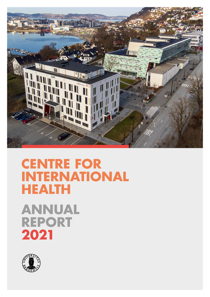 CIH annual report 2021 front page