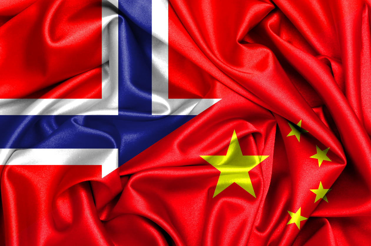 Norway-China Flag