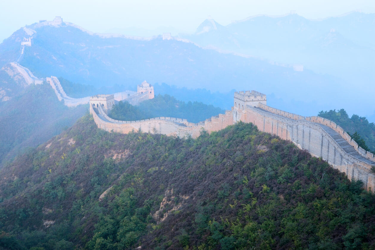 A picture of the Chinese wall 