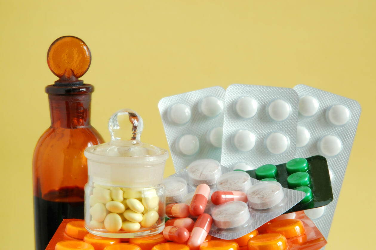 bilde av ulike tabletter 