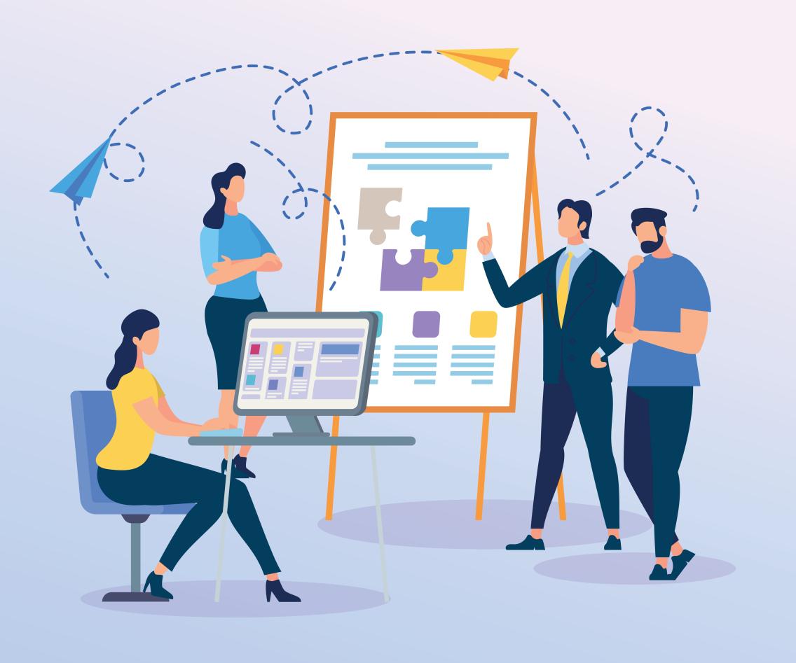 Illustrasjon av arbeidsprosess