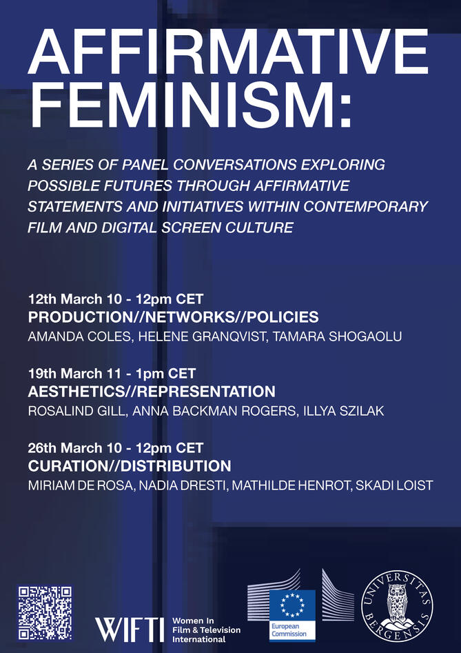 Poster Affirmative Feminism Seminar Series