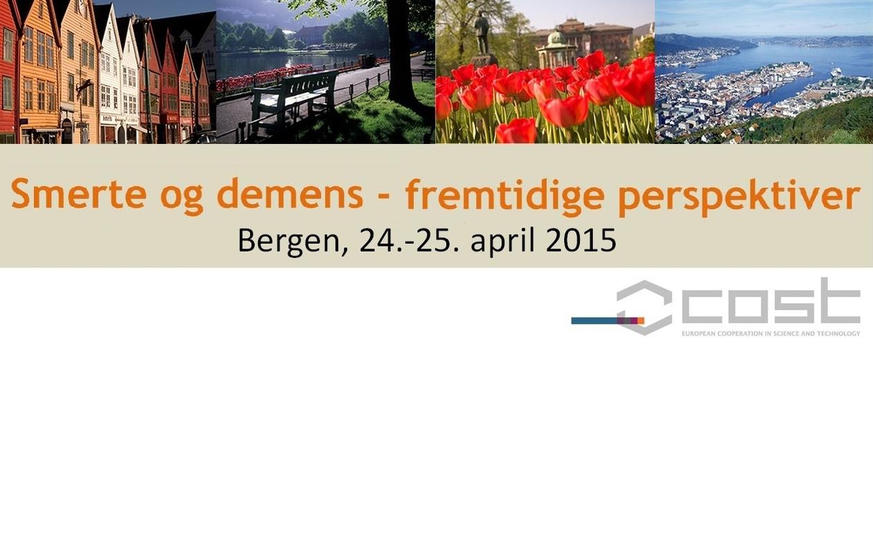 7. Internasjonale kongress om smerte og demens. Bergen 24.-25. april 2015