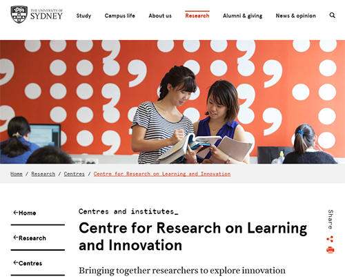Centre for Research on Learning and Innovation