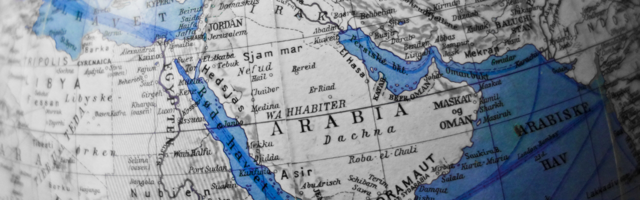 Gamalt kart over midtausten