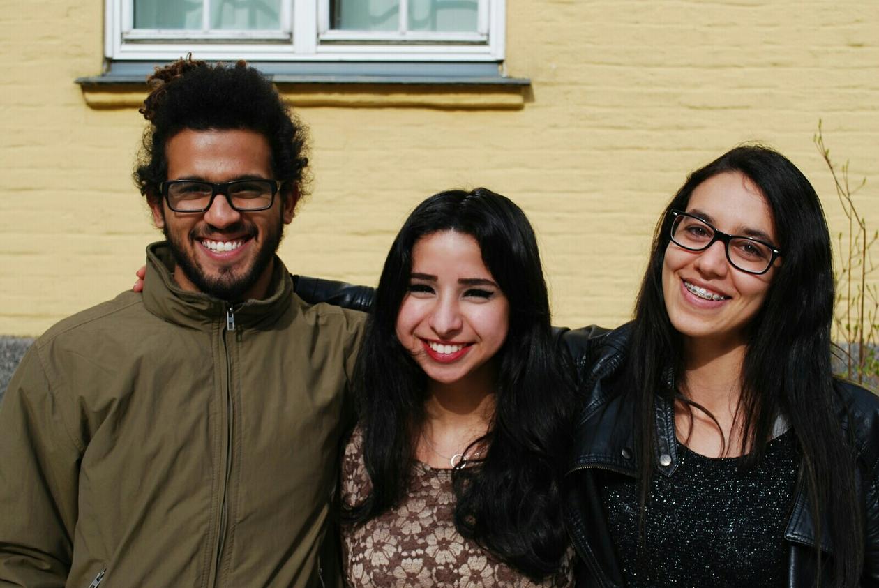 Picture of three students