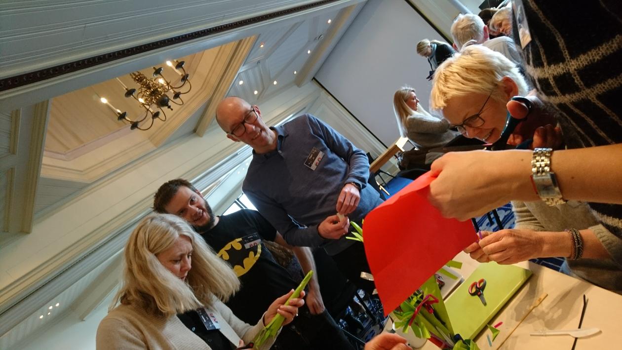 Medlemmer fra ressursgruppen på Solstrand