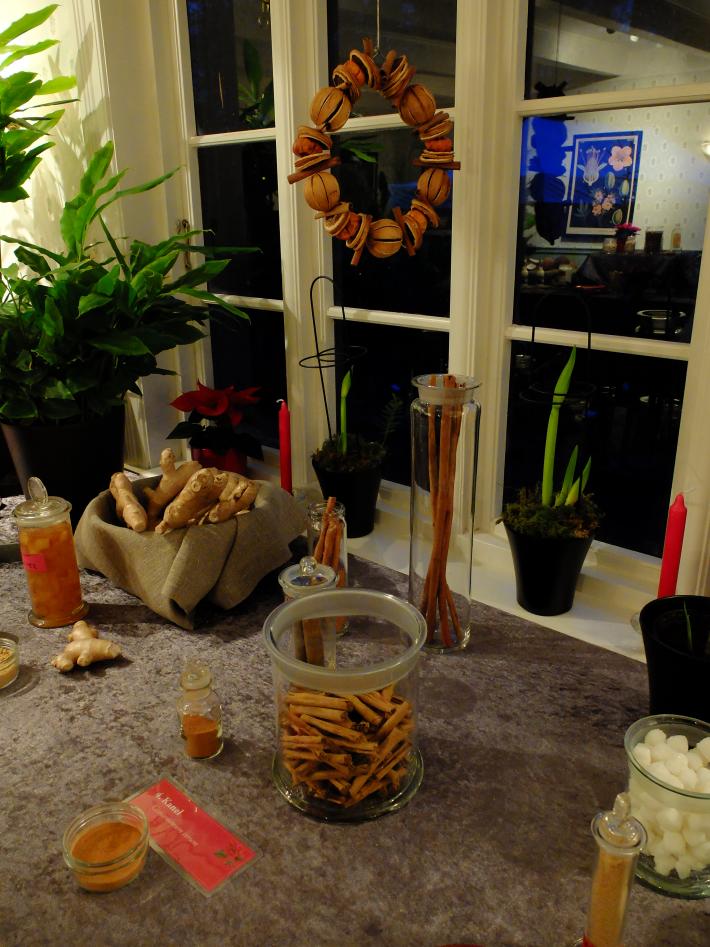 Utsnitt fra juleutstillingen