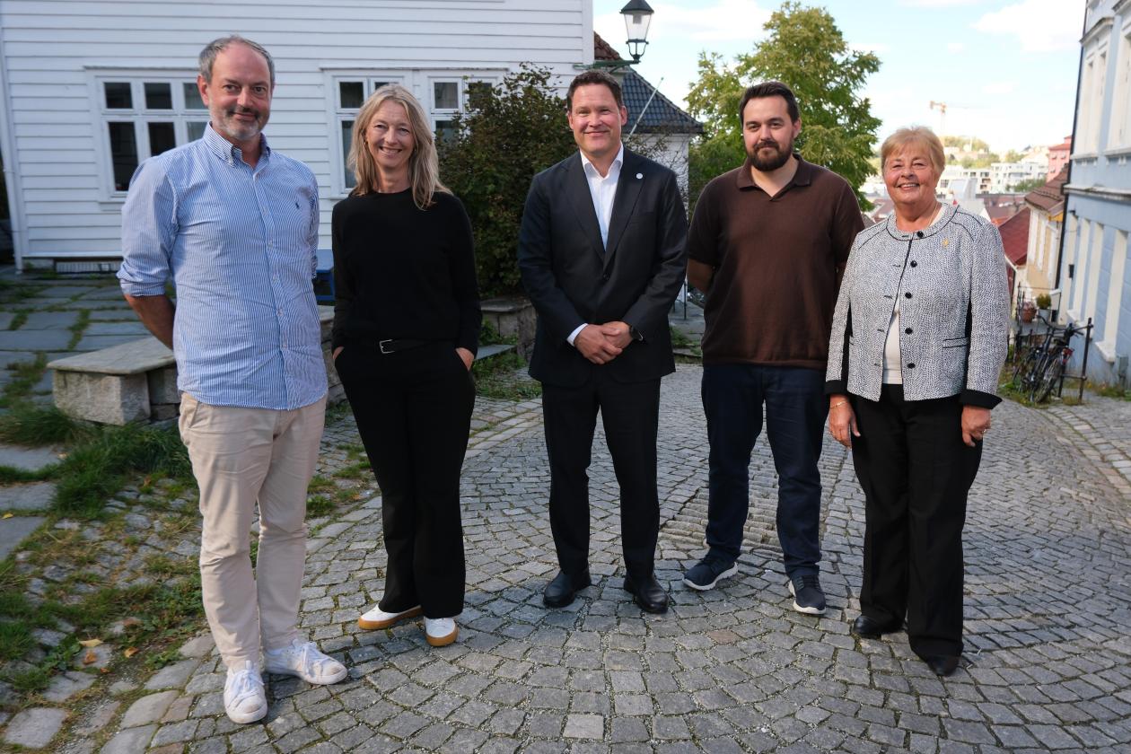 Bilde av ledergruppen ved AHKR