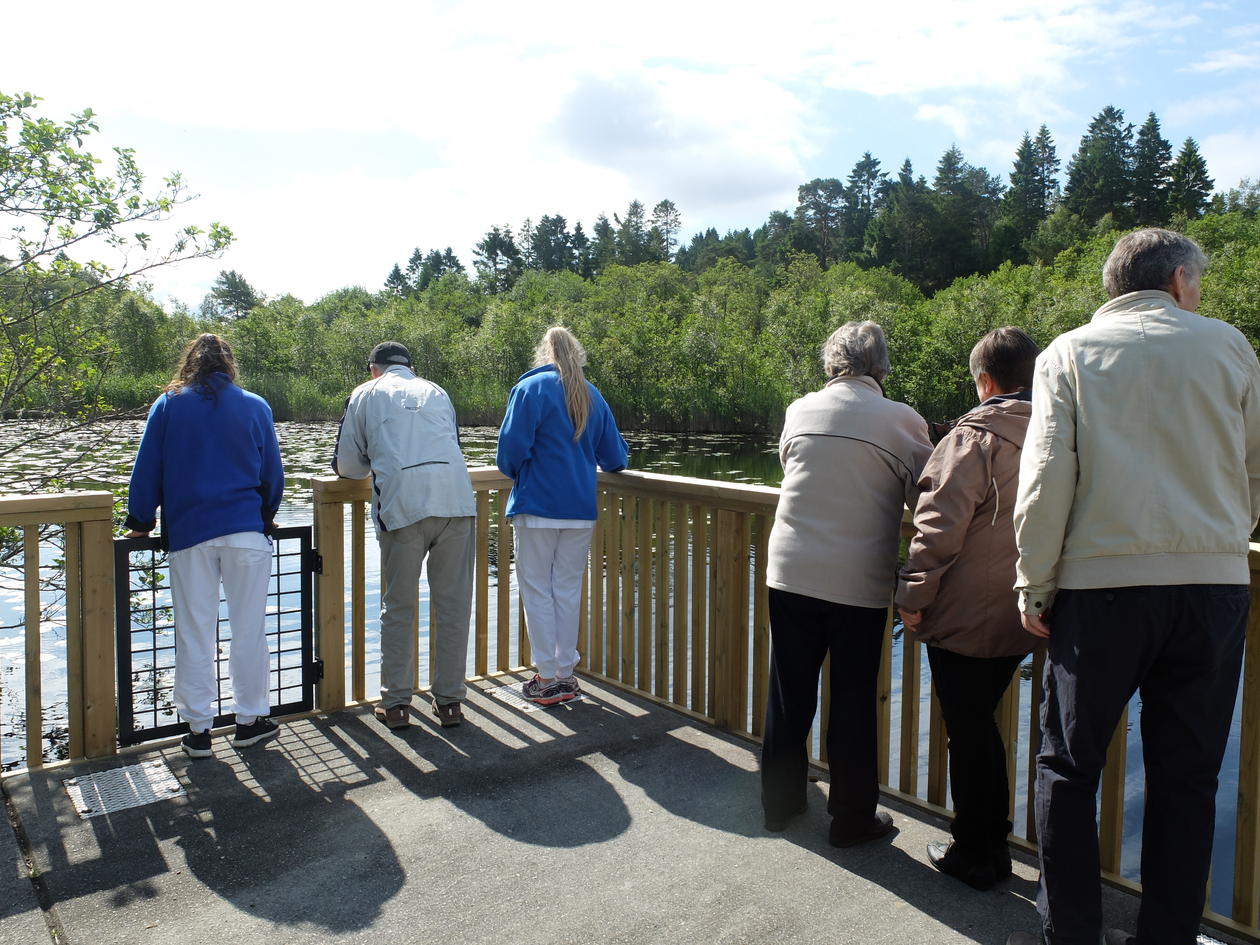 Mildeheimen på tur til Fægris Vannvisjon Tur i Botanisk hage
