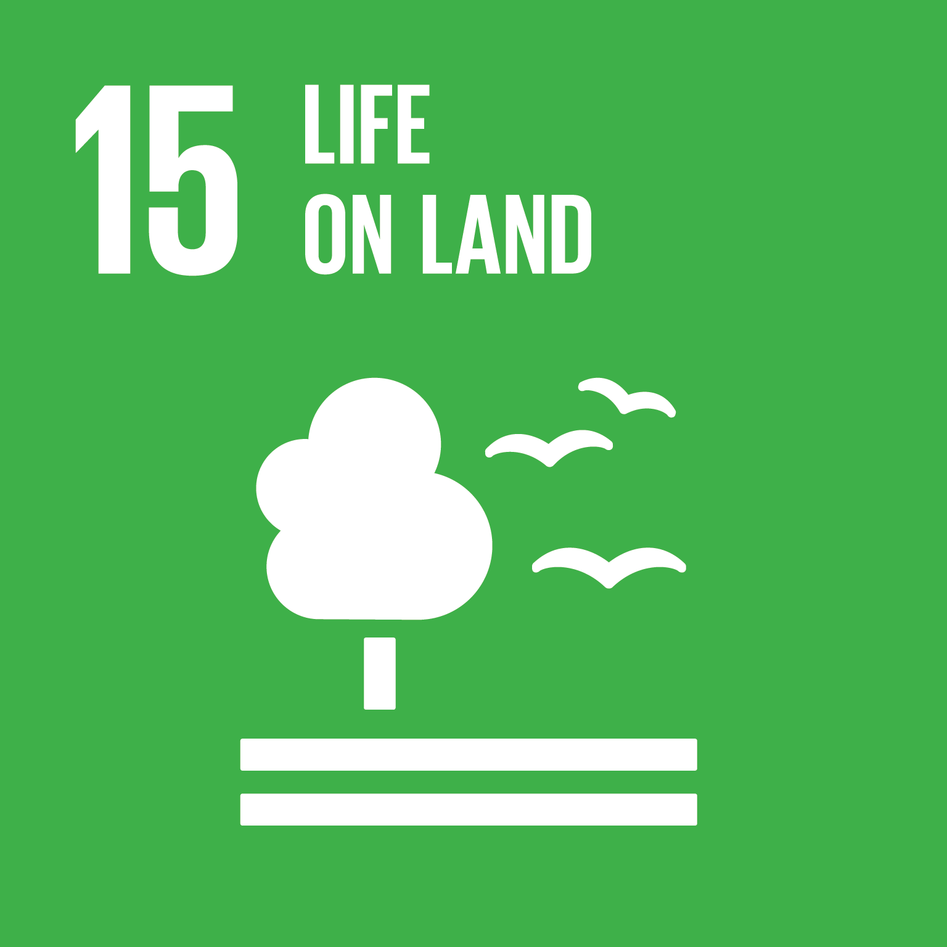 Logo Sustainable Development Goal 15 (SDG 15): Life on land