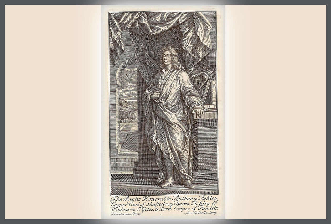 Earl of Shaftesbury i full prakt (sort - beige bilde)