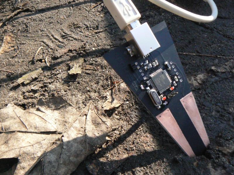 A Digital Archaeology? The earthboot device, which boots a computer directly from the earth, running code dependent on fluctuations in electric currents in the ground. A technological art project developed by Martin Howse (2013) (https://www.1010.co.uk/or