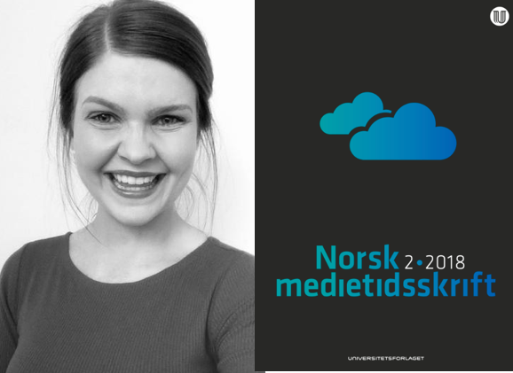 Elisabeth Urdal og forside Norsk Medietidsskrift