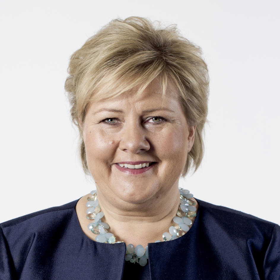Prime Minister Erna Solberg, Government of Norway.