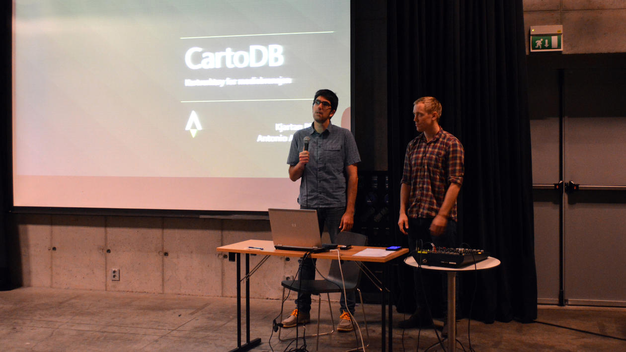 Norkart v/Antonio Diaz - CartoDB, kartverktøy for mediebransjen