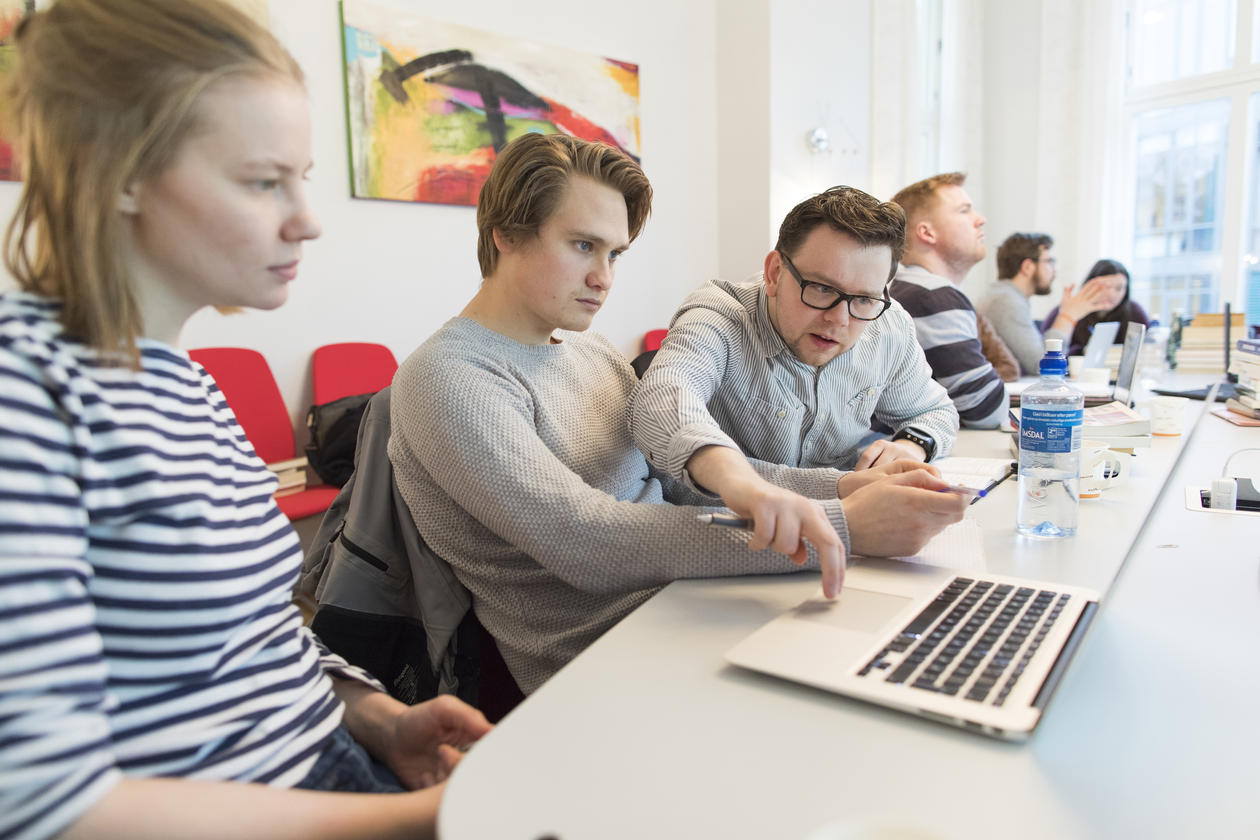Kim Arne Hammerstad, Lena Aastrøm og Sindre Fjellstad Johnsen 