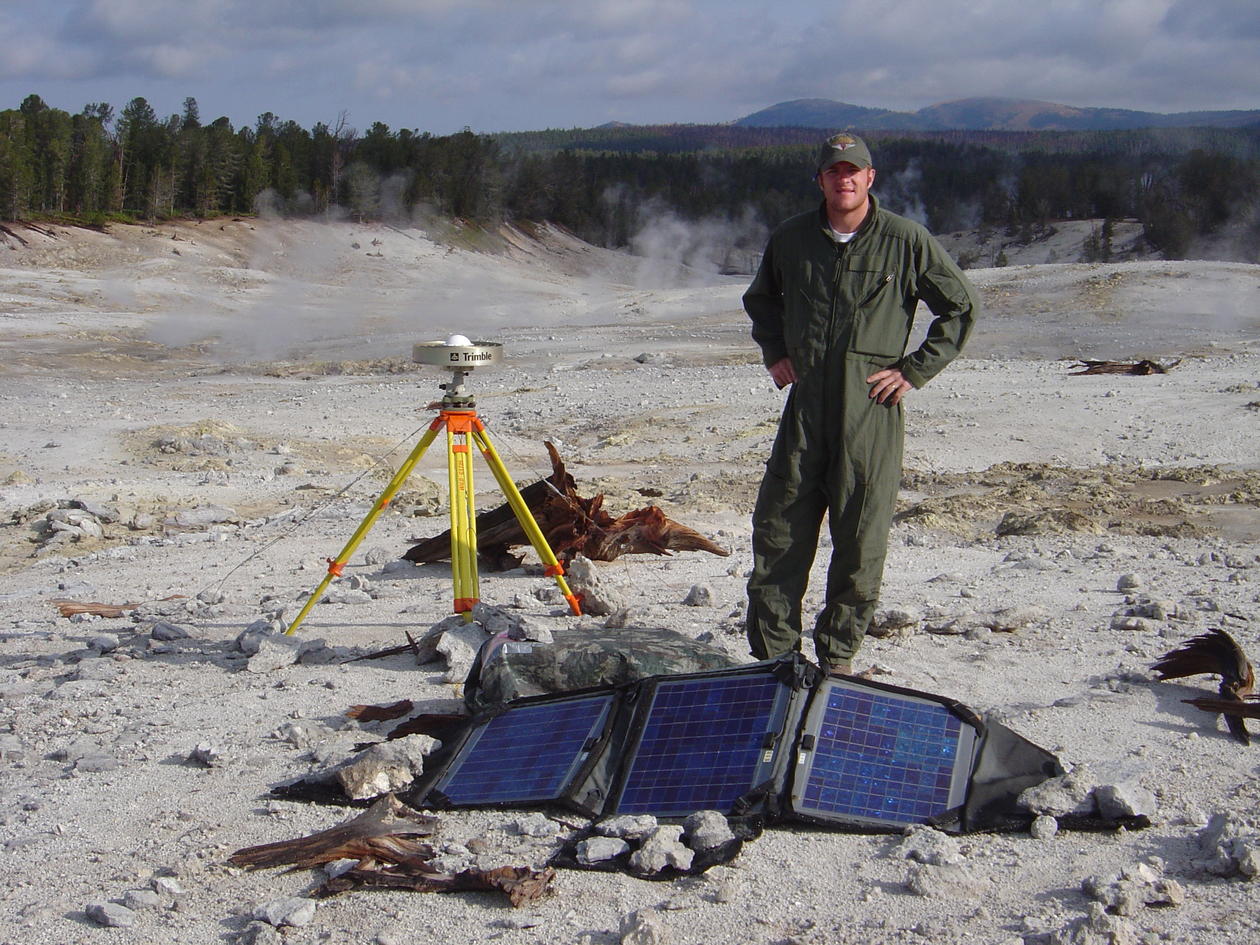 Farrell in Yellowstone