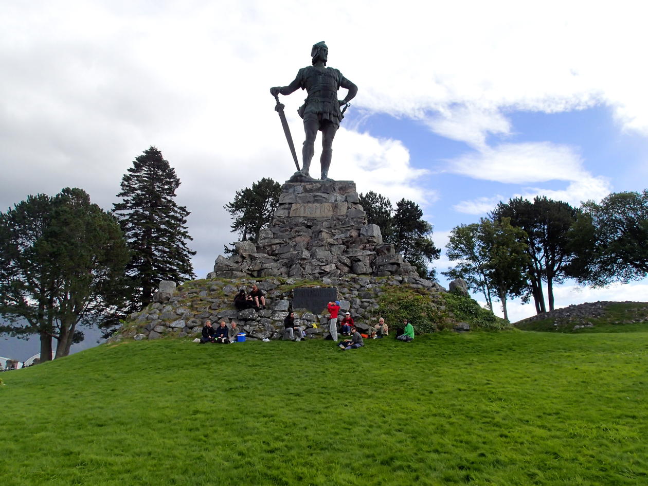 Bilde av Fridtjof statuen