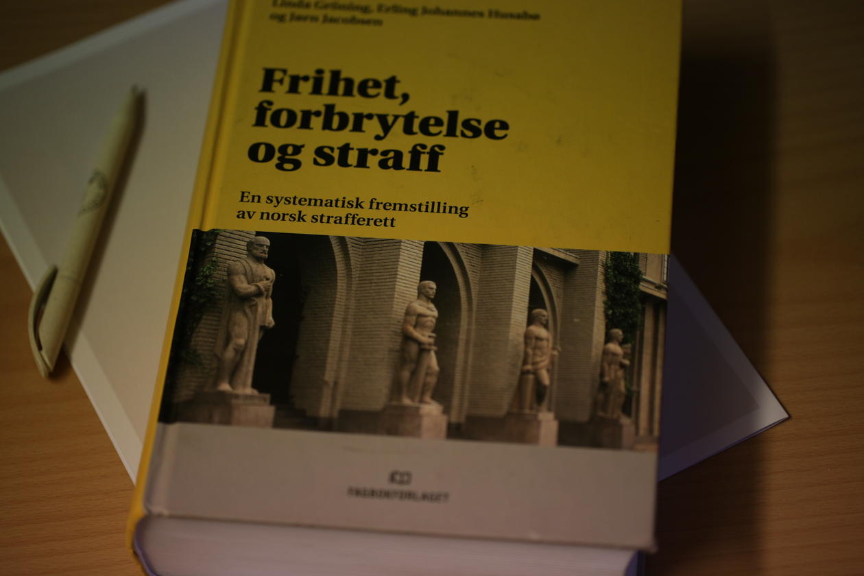 Forside av boken Frihet, forbrytelse og straff