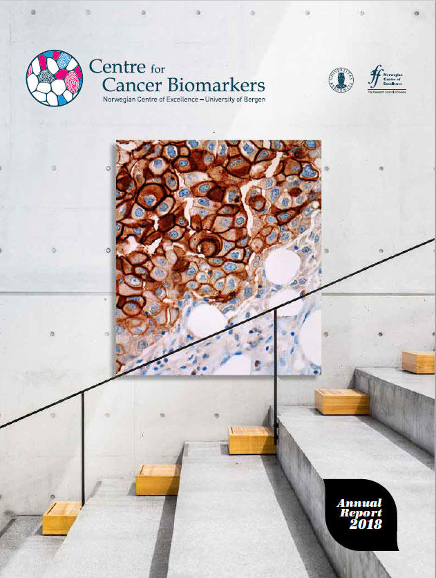 Front page of CCBIO Annual Report 2018 Front page of CCBIO Annual Report 2018.