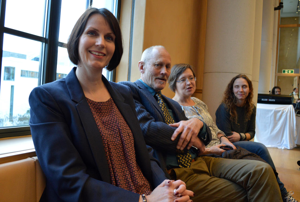 Gro Aase, Tor Halfdan Aase, Ragnhild Overå og Rannveig Skoglund.