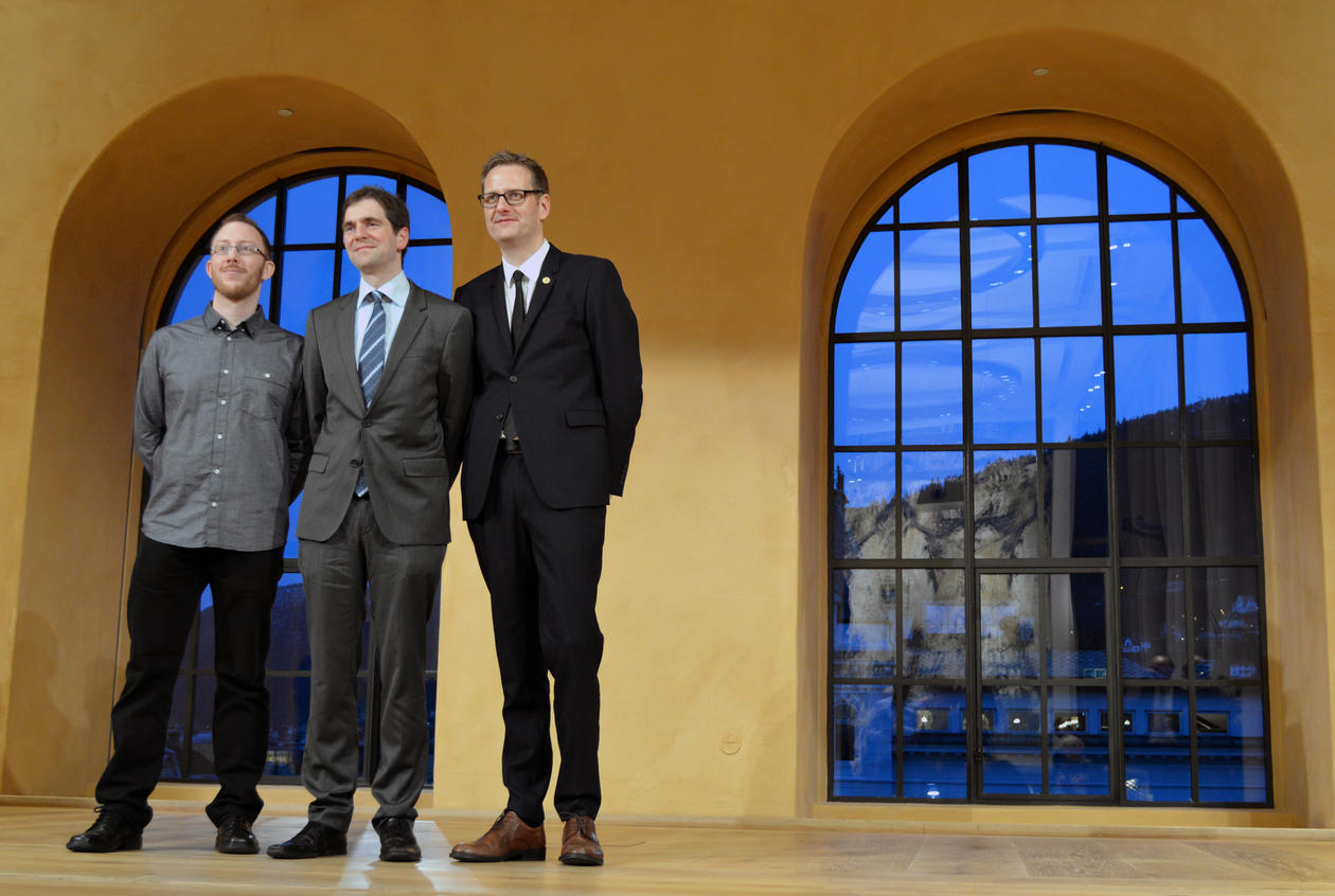 Harald Barsnes, Marco Hirnstein og Harald Haarstad.