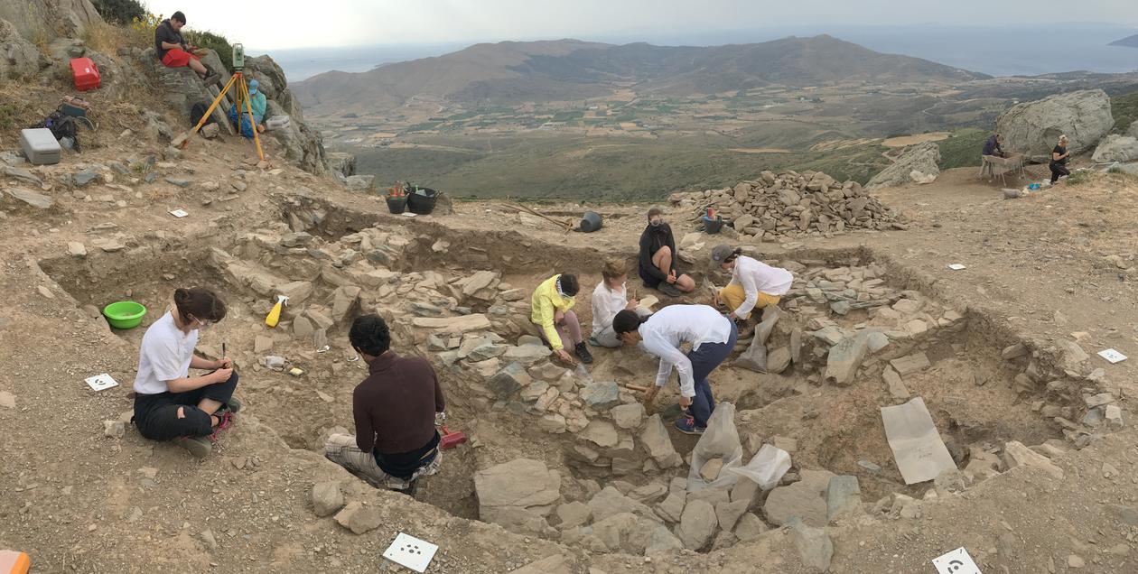NIA excavations at Gourimadi, Greece