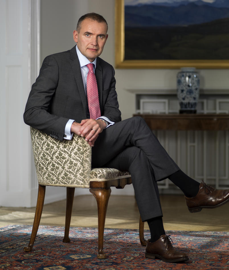 Bilde av den islandske presidenten 2017