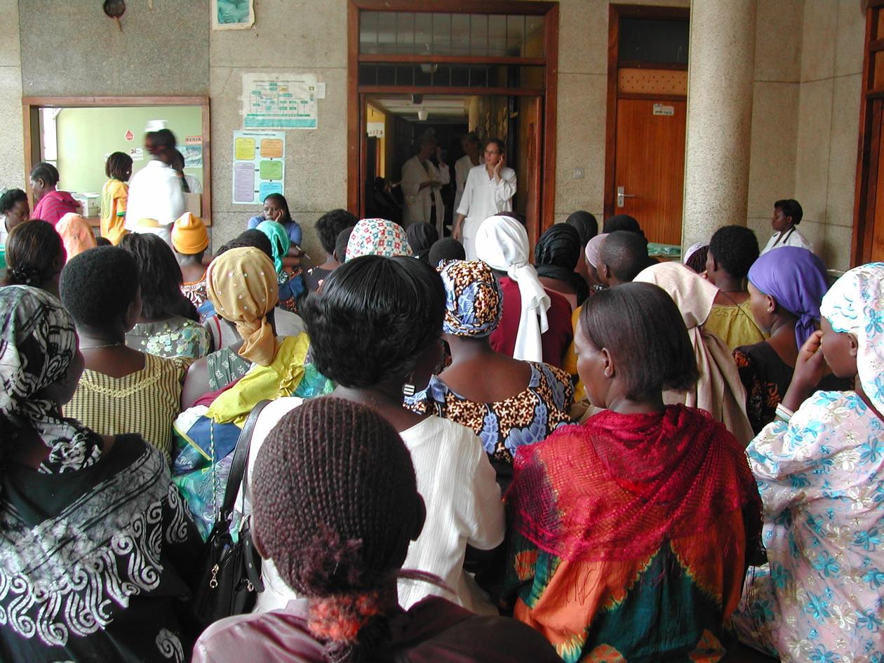 health centre in Africa