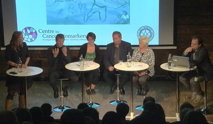 Helseprioriteringar i framtida, spørsmål fra salen Paneldebatt-deltagere svarer på spørsmål fra salen.