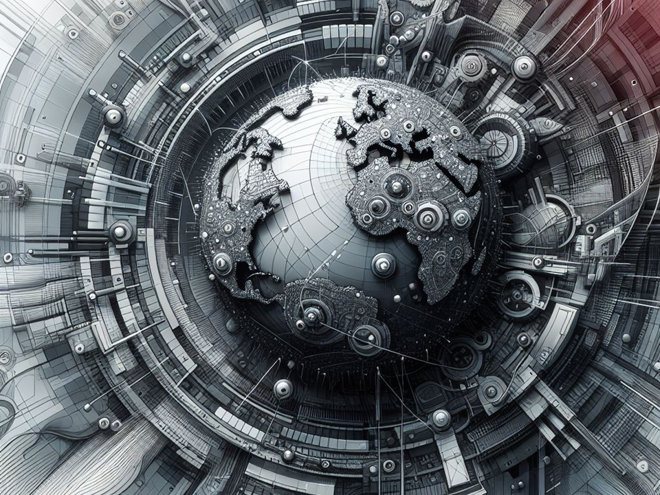 Hybrid warfare illustration