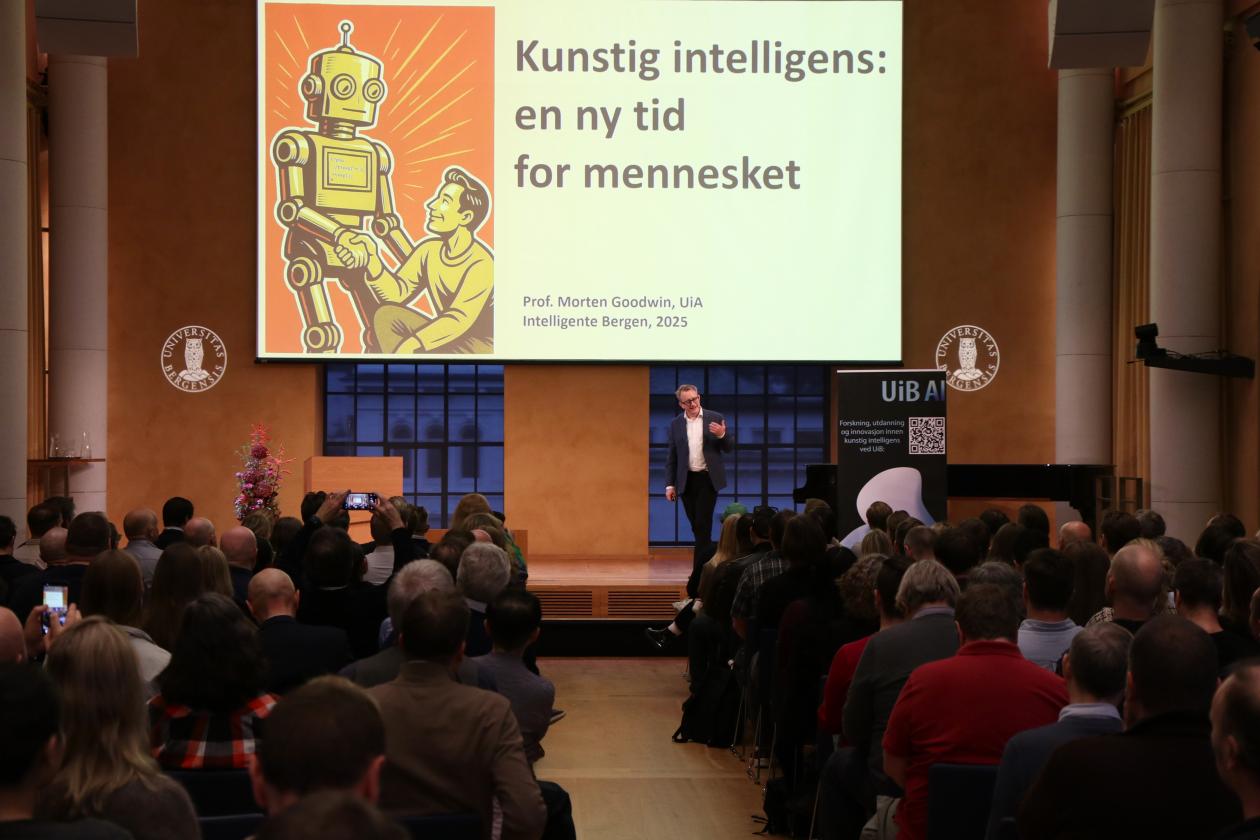 Morten Goodwin på Intelligente Bergen 2025.