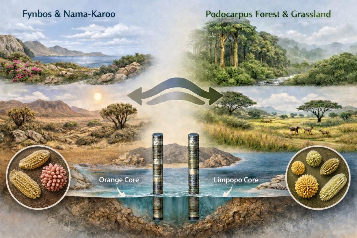 illustration of early human climate and how it affected human innovation