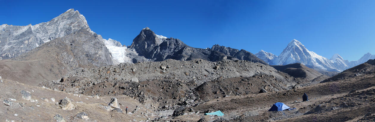 Lobuche Glacier, Khumbu Valley, Nepal