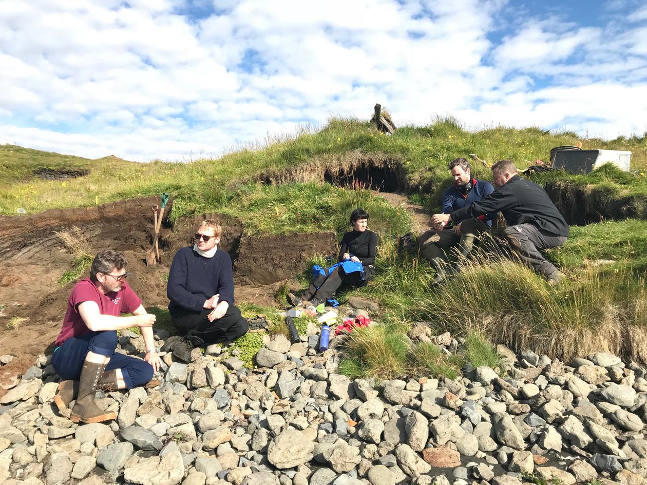 Deltagere på Strandir-prosjektet på Island