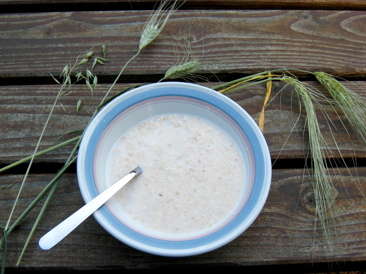 Grøt med kornaksrunt