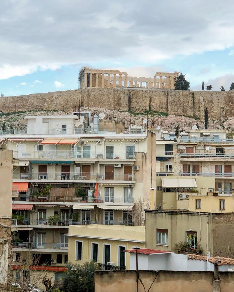 Utsiktsbilde Akropolis