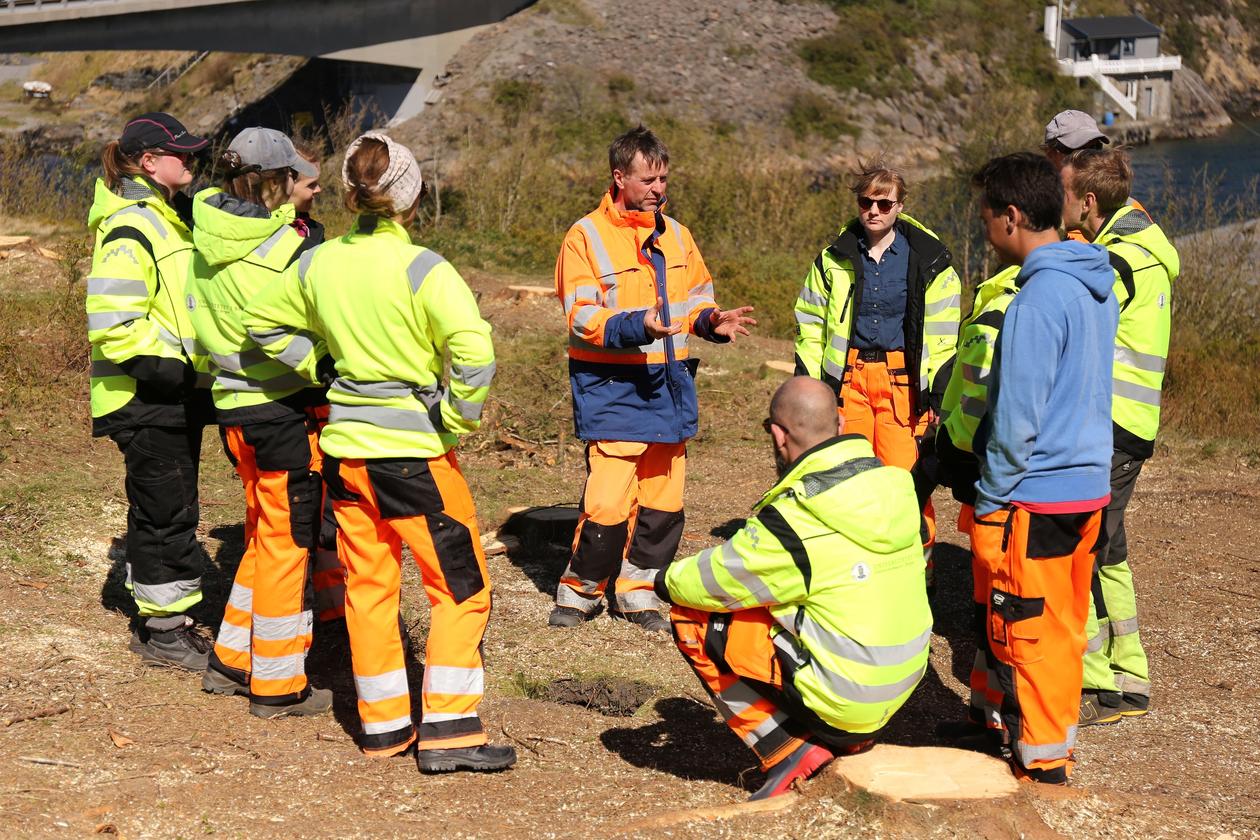 Gjennomgang på lokalitet 11