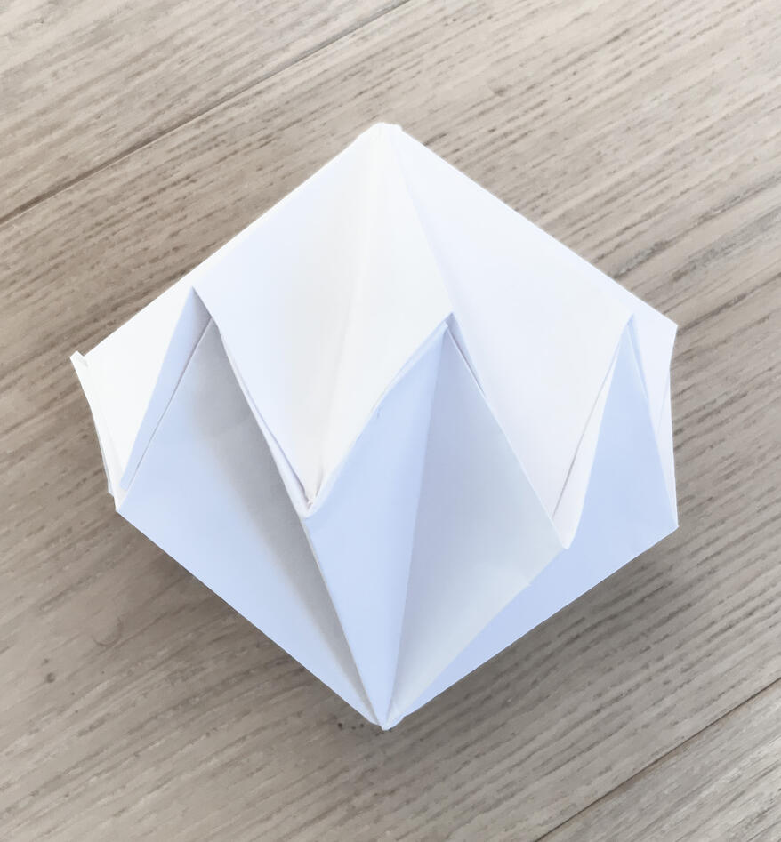 origami diamant